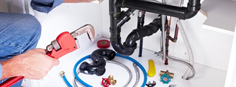 Plumbing installation services 768x284